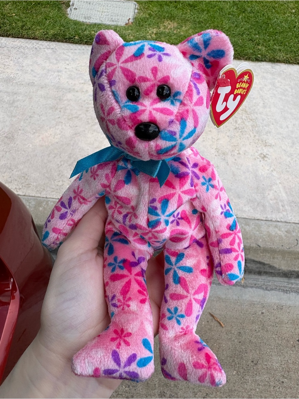 Ty Beanie Babies "Funky the Bear" plush